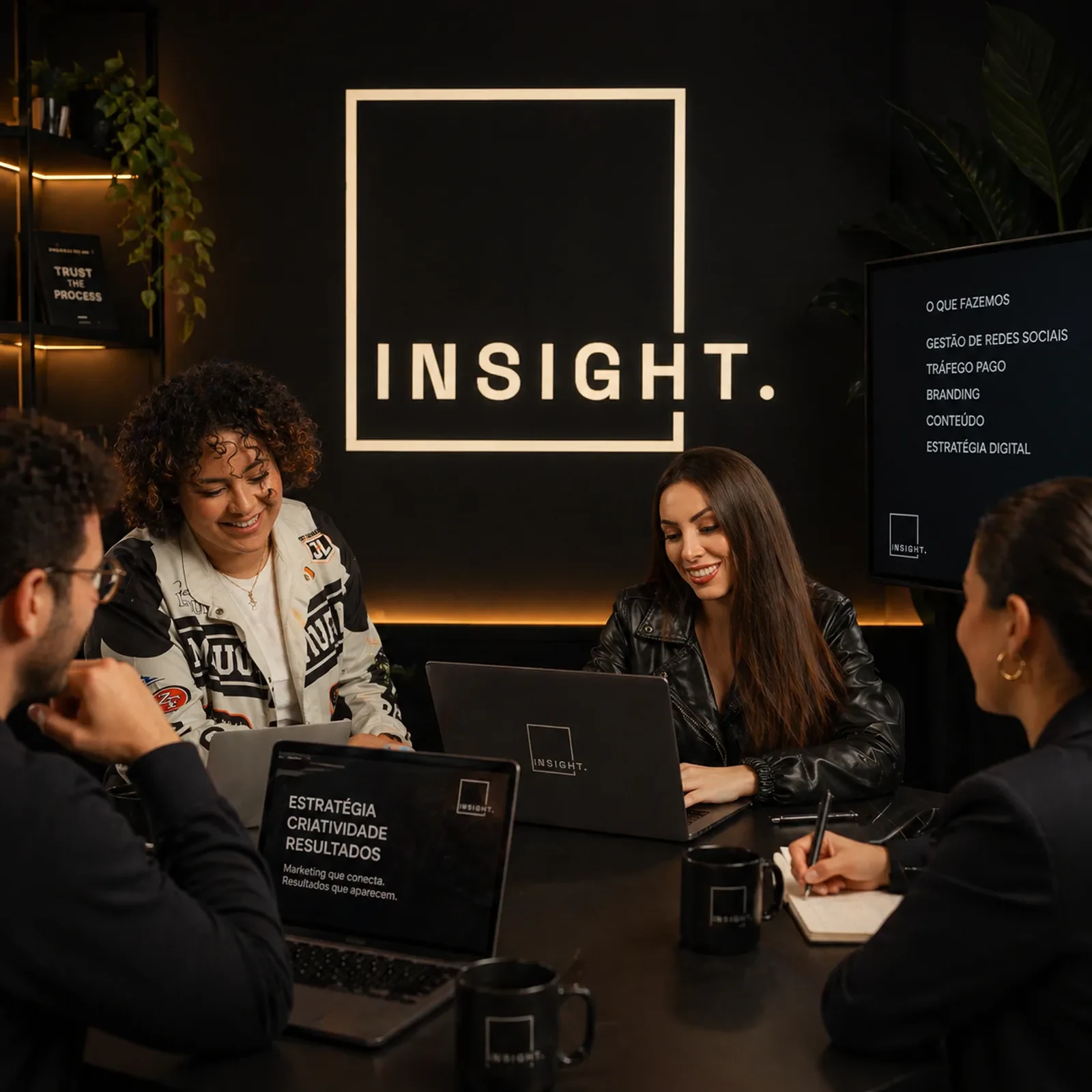 Reunião da equipe Insight em Curitiba
