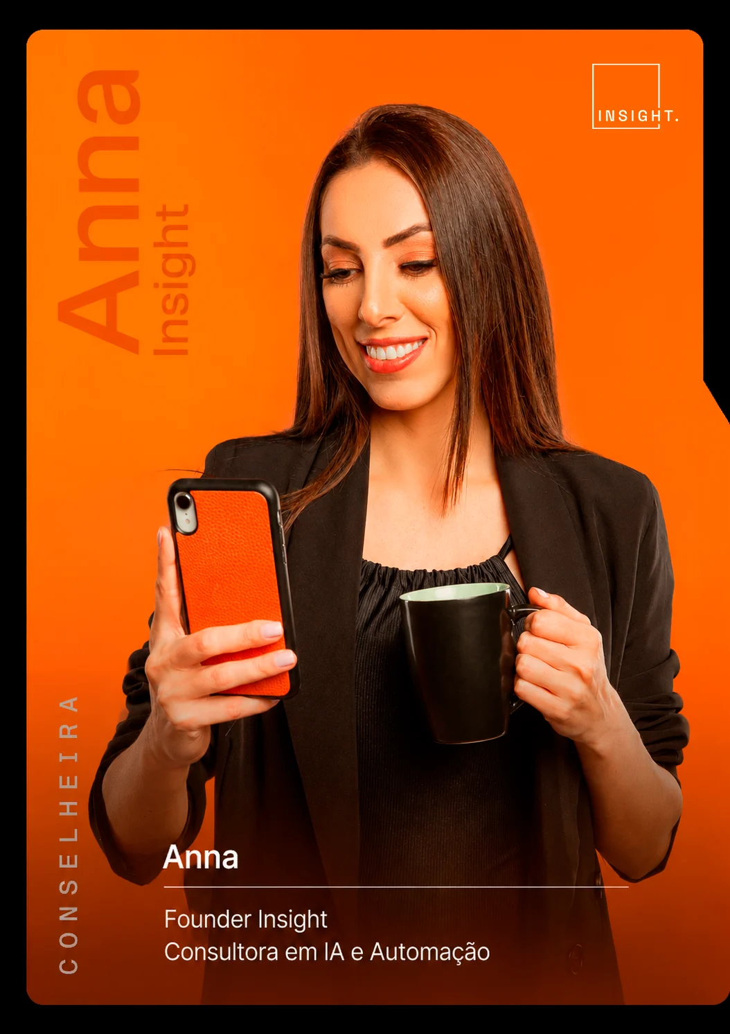 Anna, fundadora da Insight