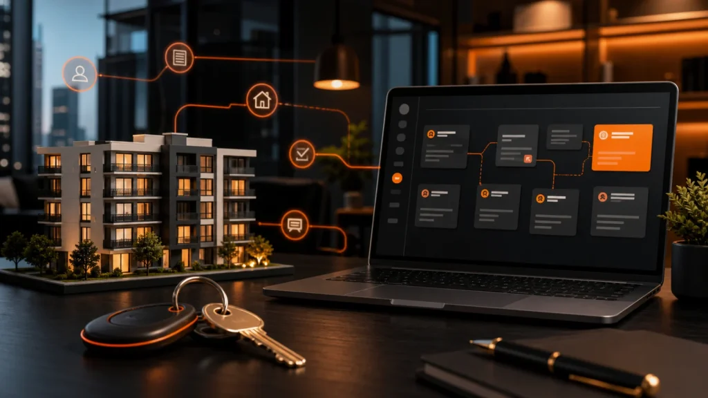 Operação de locação imobiliária de alta performance